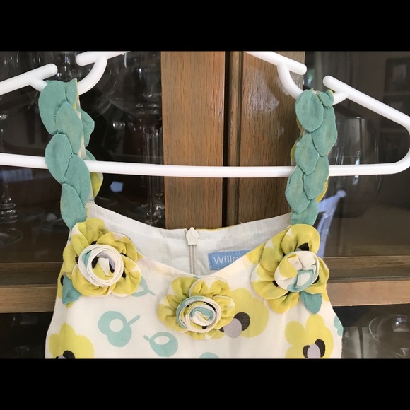 Gorgeous Little Girls WILLOUGHBY Linen/Cotton Dress - Sz 4 NWT - Picture 3 of 4